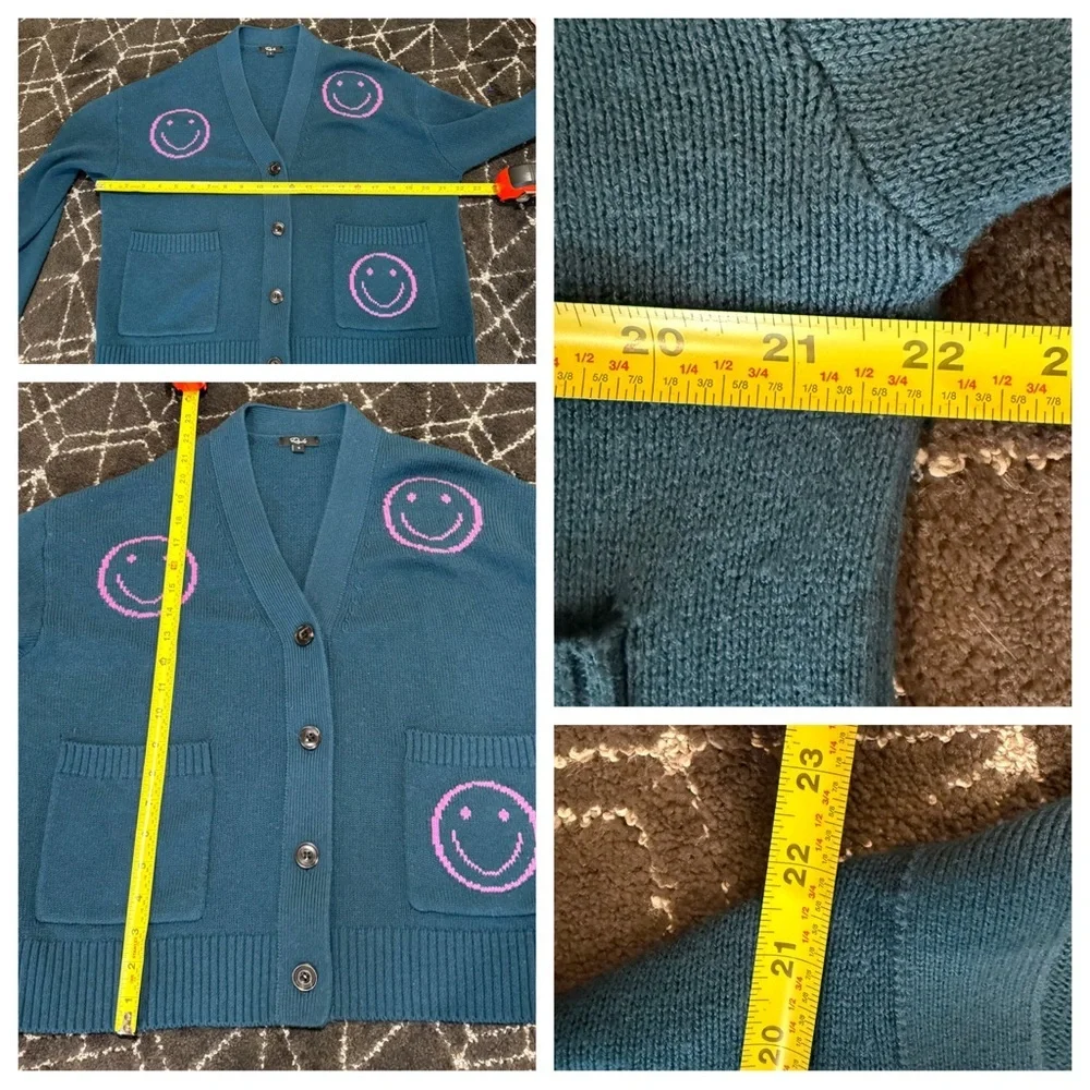 RAILS REESE CARDIGAN - FOREST SMILIES